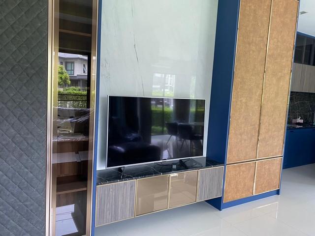 ให้เช่าบ้านเดี่ยว ถนนศรีนครินทร์ - ร่มเกล้า โครงการบางกอกบลูเลอวาร์ดพระราม 9-2 พื้นที่ใช้สอย 354 ตรม. พื้นที่ทั้งหมด 100 ตรว. 2 ชั้น