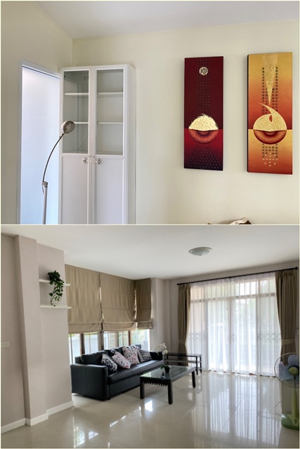 เศรษฐสิริ ถูกที่สุดในโลก ให้เช่า คฤหาสน์ 2 ชั้น สวย คลับเฮาส์ 204ตรว. 202ตรม. กว้างมาก  3นอน 3น้ำ  อีเกีย บางนา 4แอร์ นานาชาติคอนคอร์เดียน