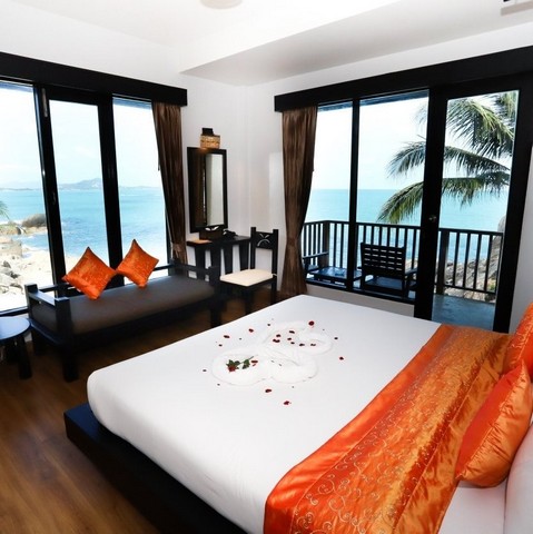 ขาย รีสอร์ทริมชายหาด วิลล่า 18 หลัง 1000 ตร.วา เฉวง ติดกับถนนสายหลัก