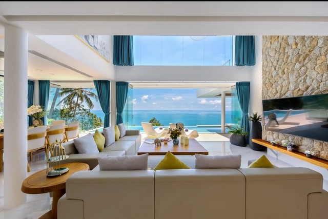 ขาย  พูลวิลล่า 2 ชั้น 71 ตร วา 4 ห้องนอน เฉวง ตกแต่งครบพร้อมเข้าอยู่ วิวทะเล