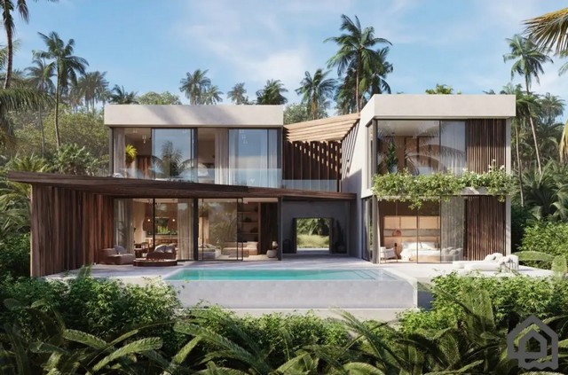 ขายวิลล่าวิวทะเล 3 ชั้น 275 ตร.วา เฉวง ตกแต่งครบ รับประกันผลตอบแทนการลงทุน  ที่ตั้ง: เฉวง บ่อผุด เกาะสมุย สุราษฎร์ธานีรายละเอียดทรัพย์:- 4 ห้องนอน- 5 ห้องน้ำ- 1 ห้องเก็บของ- 1 ห้องซักรีด- 1 ห้องยิม- สระว่ายน้ำอินฟินิตี้- ที่จอดรถส่วนตัว- ขนาดที่ดิน: 275 ตร.วา/1100 ตร.ม.- ขนาดวิลล่า: 648 ตร.ม. การรับประกันการก่อสร้าง- 10 ปีสำหรับงานก่อสร้างและงานหลังคา- 3 ปีสำหรับห้องครัว  - รับประกันงานท