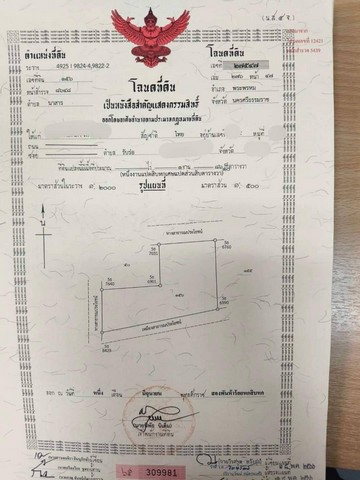 ขายที่ดินเปล่า ใกล้ศูนย์ราชการนาสาร อ.พระพรหม  จ.นครศรีธรรมราช เนื้อที่ 1 งาน 86 ตารางวา