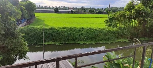 ขายบ้านเดี่ยว  ติดริมคลอง ใกล้ถนน อ.นครชัยศรี นครปฐม