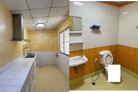 MRTห้วยขวาง 1.2 กม. รัชดา  ให้เช่า บ้านเดี่ยว 2 ชั้น  30ตรว. 2นอน 2น้ำ 1ครัว 3จอดรถ เอสพาสนาด เดอะสตรีท 3 กม.