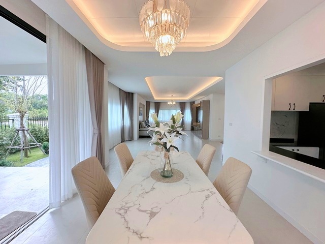 ให้เช่า-ขาย คฤหาสน์ เฟอร์หรูครบ150ตรว.ถนนคนเดินสันกำแพง 3.0 กม. 425ตรม.  5นอน 5น้ำ บ้านรีโนเวทใหม่ ไม่เคยอยู่ พร้อมอยู่