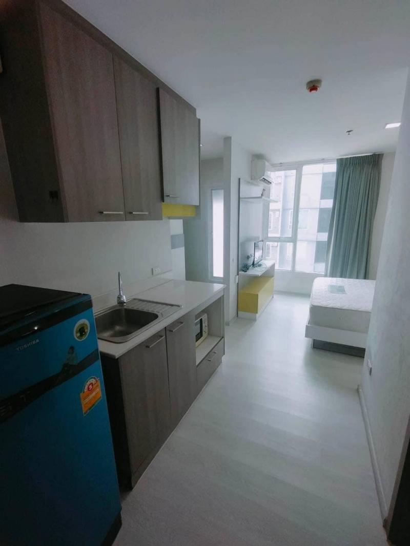 คอนโดกรีเน่ แจ้งวัฒนะ ห้องสตูดิโอ เฟอร์ครบ 7,500/m. Tel.0958195559