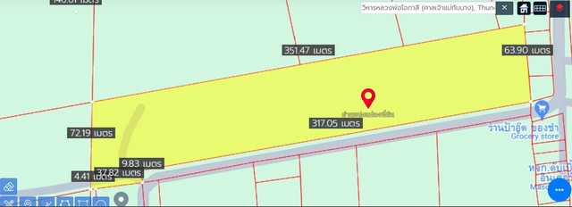 ขายที่ดินถมแล้ว  ติดถนน  เนื้อที่ 19-0-0 ไร่ ทุ่งครุ  กรุงเทพ  ใกล้เส้นเลียบทางด่วนวงแหวงกาญนาภิเษก  ZTK098