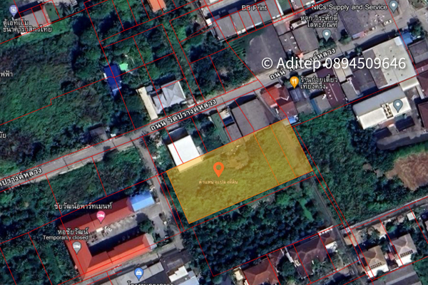 ขายที่ดิน บางใหญ่ 1 ไร่ 331 ตรว. ใกล้ถนนกาญจนาภิเษก เข้าซอยวัดปรางค์หลวง 800 ม. ที่ดินเปล่าถมแล้ว ติดถนนคอนกรีต