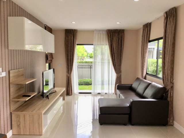 [H042]ให้เช่า 27k บ้านเดี่ยว  The Edition บ้านกลางเมือง ดิ อิดิชชั่น พระราม 9 อ่อนนุช เขตประเวศ ใกล้ลาดกระบัง รถไฟฟ้า แอร์พอร์ตลิ้งค์