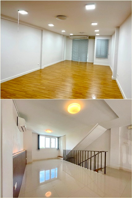 บางนา การ์เด้น 9 ABACบางนา โฮมออฟฟิตให้เช่า  3.5 ชั้น พร้อมอยู่ 3นอน 3น้ำ 4แอร์  บางนา  20ตร.ว.  212ตร.ม.   เมทโทร