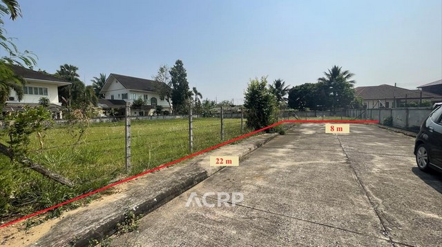 ขายที่ดินถนนคันคลอง ต.แม่เหียะ อ.เมือง จ.เชียงใหม่  331.7 ตร.ว.