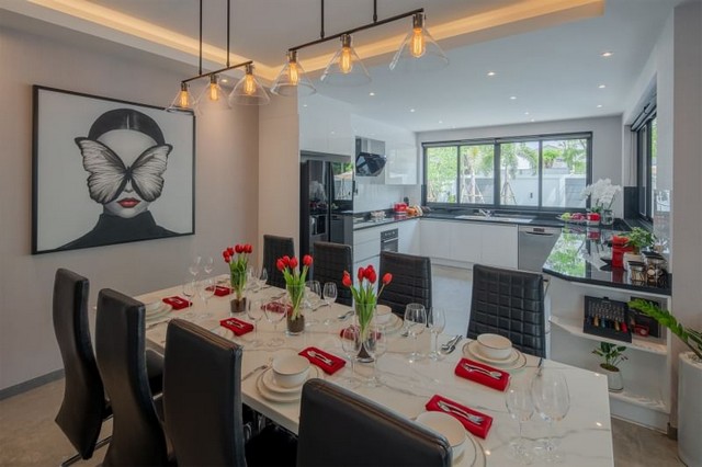 พูลวิลล่าสร้างใหม่ สไตล์โมเดิร์น 8 หลังสุดท้าย โซนหางดง