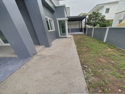 ขายบ้านเดี่ยว 2 ชั้น หมู่บ้านคุณาลัย คอร์ทยาท เวสตเกต  4 ห้องนอน 3 ห้องน้ำ ใกล้รถไฟฟ้าสายสีม่วง สถานีต้นทางคลองบางไผ่ นนทบุรี