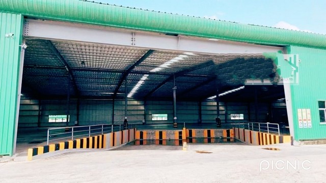 ให้เช่าโรงงานหนองใหญ่ชลบุรี​ ออฟฟิศ พื้นที่ขนาด 8,400 ตรม.  พื้นที่สีม่วง FREE ZONE