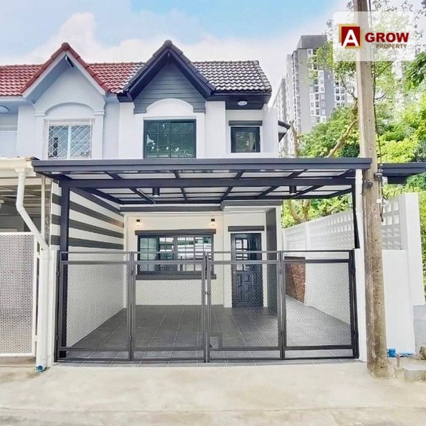 ม. เรวดี26 ทำเลทองหลังมุมพร้อมต่อเติมเทอเรส ตกแต่งน่าอยู่ พร้อมหิ้วกระเป๋าเข้าอยู่ได้เลย