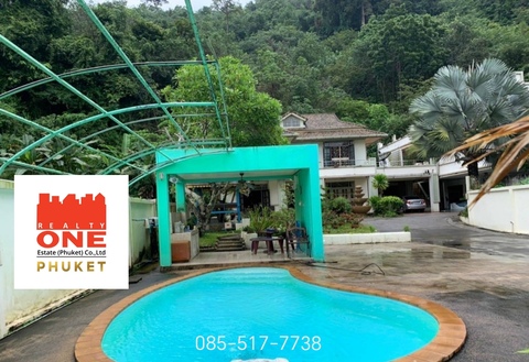 ขายบ้านเดี่ยวหลังใหญ่ ใกล้ชิดธรรมชาติ วิวภูเขา ถูกหลักฮวงจุ้ย กะทู้ 6 ห้องนอน 6 ห้องน้ำ 12 จอดรถ ลานจัดปาร์ตี้ดาดฟ้า สระว่ายน้ำ