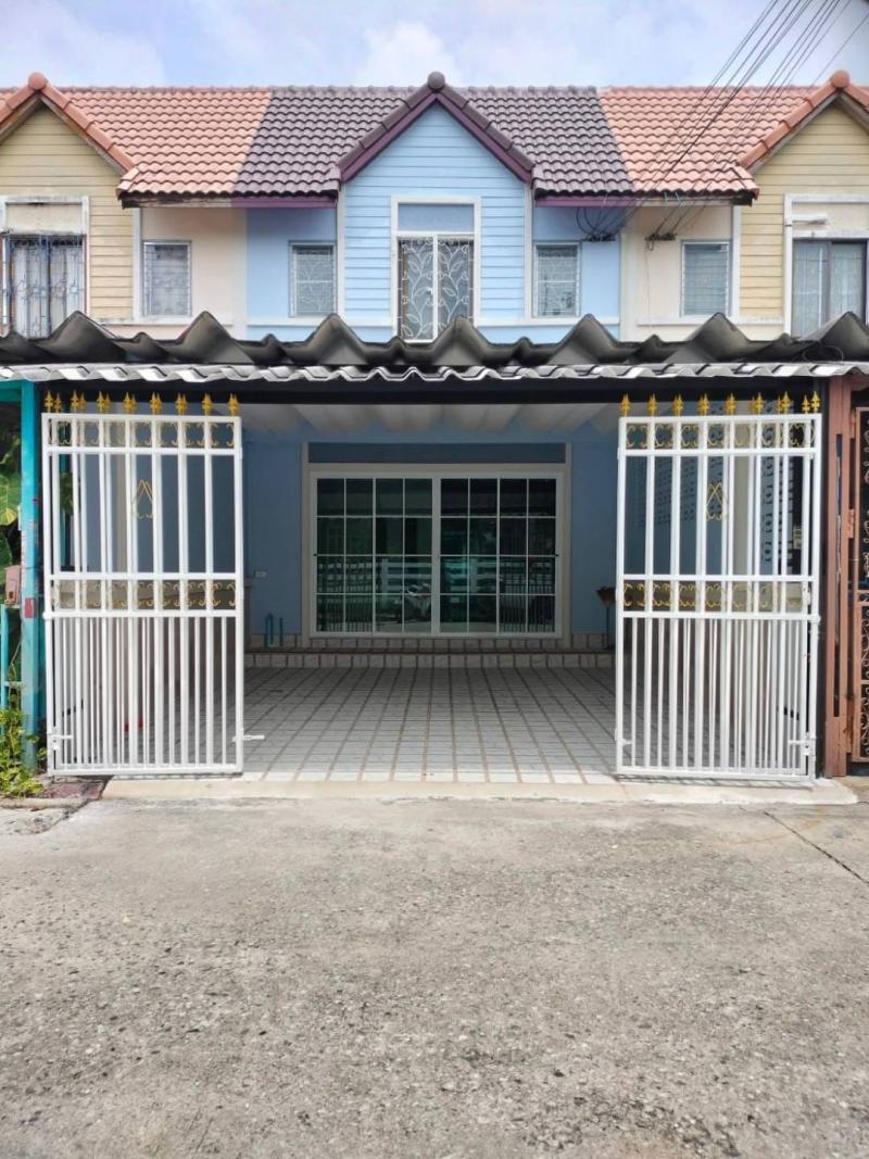 ขายบ้านพร้อมอยู่นาป่า แฟมิลี่แลนด์ หน้าบ้านติดสวน มีบริการหลังการขาย6เดือน