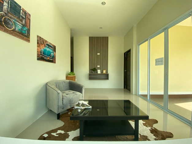 บ้านเดี่ยวชั้นเดียว ทำเลทอง โครงการศรีทองคันทรี่เฮ้าส์  อ.เมืองสุราษฎร์ธานี จ.สุราษฎร์ธานี