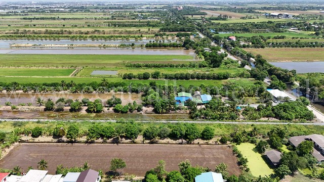 ที่ดินเปล่า 1 ไร่ 2 งาน 76 ตารางวา ทวีวัฒนา ไทรน้อย นนทบุรี