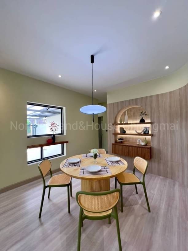 บ้านซ่อนรูป สร้างเสร็จแล้ว ขาย 7.89 ล้าน พูลวิลล่าวังตาล หางดง สไตล์โมเดิร์น บรรยากาศรีสอร์ต พร้อมเฟอร์นิเจอร์ เข้าอยู่ได้เลย