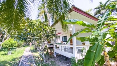 บ้าน 1นอน 1น้ำ ว่างให้เช่า ใกล้หาดแม่น้ำ ต.แม่น้ำ อ.เกาะสมุย จ.สุราษฏร์ฯ พร้อมเฟอร์ครบ