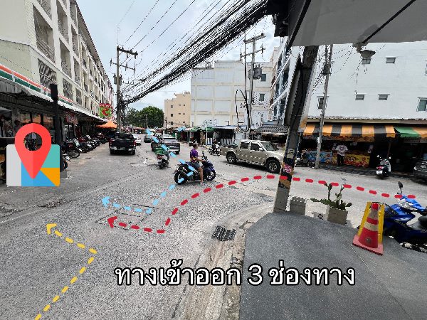 ขายด่วน!! อาคารพานิชย์หลังริม โครงการ Doodee city พร้อมกิจการหอพัก, ตู้ซักผ้าหยอดเหรียญและตู้กดน้ำ