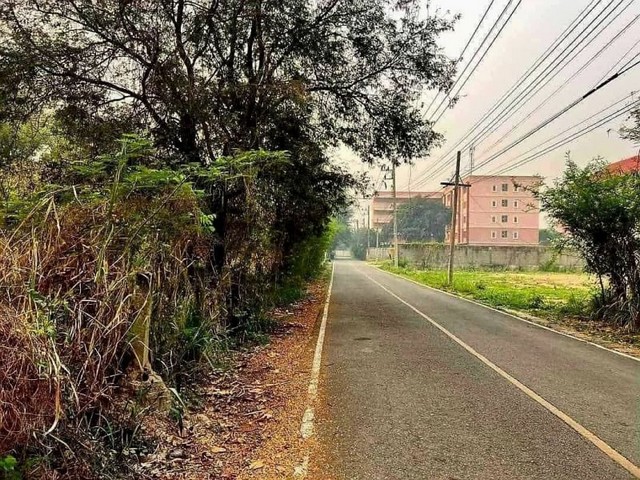 ที่ดินสวย พื้นที่สี่เหลี่ยม  ช้างเผือก ใกล้ มทร.ลานนา