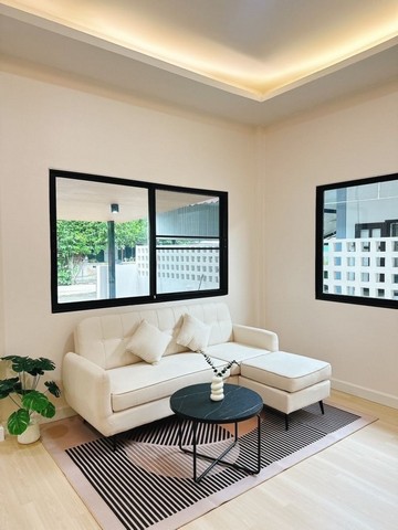 บ้านชั้นเดียว รีโนเวทใหม่ มินิมอล ในโครงการ แม่เหียะ