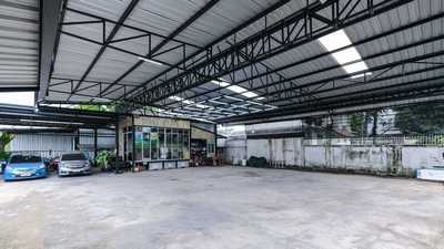 โกดัง +ออฟฟิศหรู 432 ตร.ม. ถ.เกษตร-นวมินทร์  ใกล้Chocolate Ville ให้เช่า