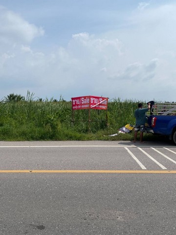 ขายที่เปล่าติดถนนบ้านแพ้ว ขายที่บ้านแพ้วกระทุ่มแบน ขายที่บ้านแพ้ว