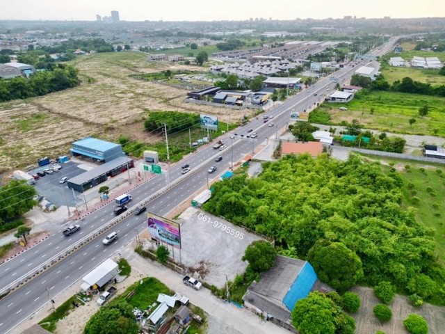 ขายที่ดินทำเลการค้า ติดถนนข้าวหลาม ขาเข้าบางแสน ชลบุรี TP-L0516