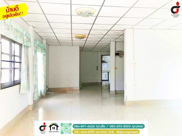 บ้านเดี่ยว รางไผ่ บางบอน 3 ใกล้ โรงเรียนสารสาสน์ บ้านพร้อมอยู่