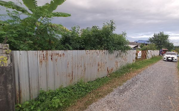 ขายที่ดินหนองจอก 214 ตารางวา บรรยากาศดี โปร่งสบาย เหมาะทำที่พักอาศัย