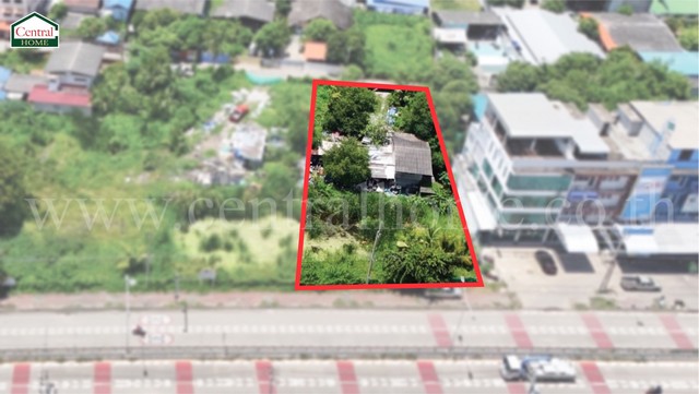 ที่ดิน 300 ตร.ว ติดถนนเลี่ยงเมืองปากเกร็ด บางตลาด ปากเกร็ด