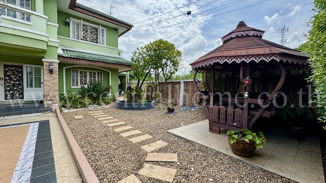 บ้านเดี่ยว 2 ชั้น แสนสบาย ซอยคู้บอน 27 แยก 34 หลังริม