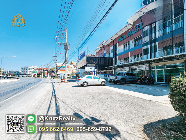 ขายอาคารพาณิชย์ 1 คูหา ติดถนนหลัก เนื้อที่ 20 ตารางวา ตำบลสุเทพ อำเภอเมืองเชียงใหม่  จังหวัดเชียงใหม่