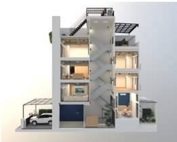 รหัสทรัพย์ R3179 ให้เช่าและขาย อาคารพาณิชย์ 5.5ชั้น ย่านสุขุมวิท 109 บางนา ใกล้บีทีเอส