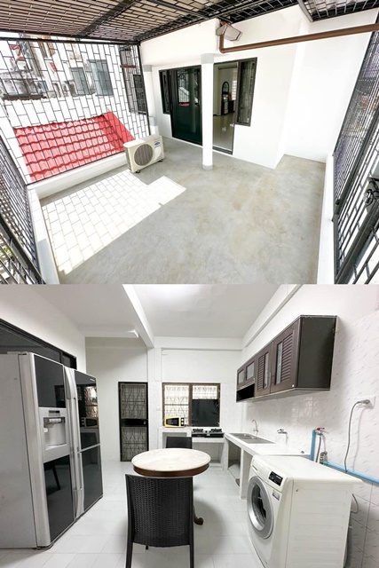 BTS อุดมสุข BTS ปุณณวิถี 2.9 กม. 5นอน ใหญ่มาก สุขุมวิท 101/1  ใหม่ทั้งหลัง บ้านเดี่ยว 4ชั้น เฟอร์นิเจอร์ครบ  455ตร.ม. 37ตร.วา.