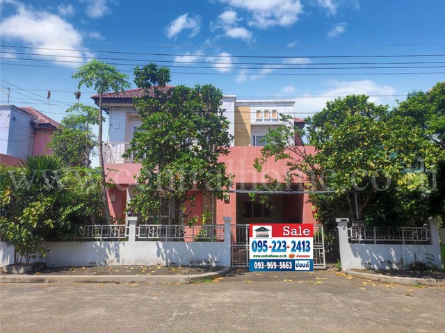 บ้านเดี่ยว 2 ชั้น ทรัพย์หมื่นแสน 2 ปทุมธานี ถนนเมน ใกล้ร้านสะดวกซื้อ