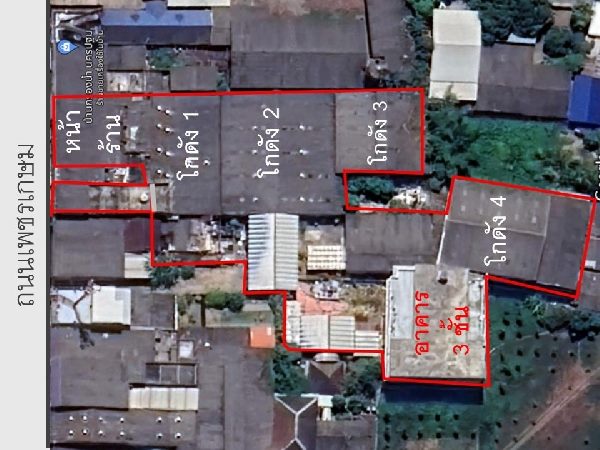 ขาย อาคาร สำนักงาน โกดัง หน้าร้าน ติดถนนเพชรเกษม อาคารพาณิชย์ติดถนนเพชรเกษม 5 คูหา