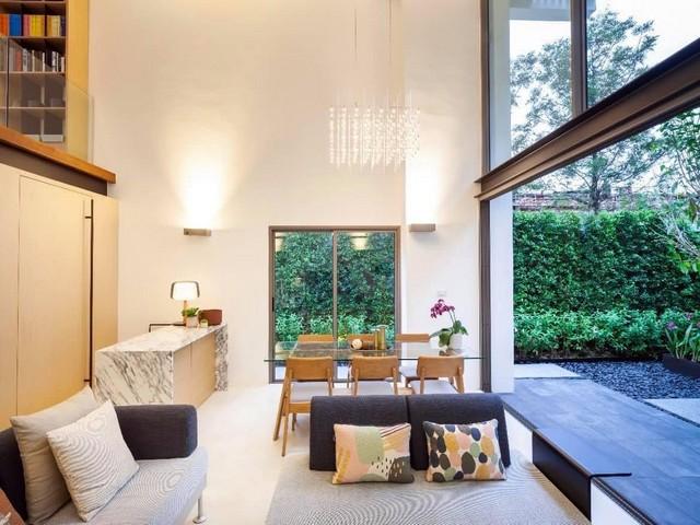 ให้เช่าทาวน์โฮมหรู 3.5 ชั้น Dhepa Ramkhamhaeng 118 บ้านหัวมุม  พื้นที่ใช้สอย 295 ตรม.3 ห้องนอน  4 ห้องน้ำ  บิ้วท์อินท์ทั้งหลัง