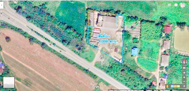 พลูตาหลวง สนามกอล์ฟราชนาวี วัดเขาชีจรรย์ 3.9 กม. สนามบินอู่ตะเภา 5.5 กม. สัตหีบ  ให้เช่า โกดัง พร้อมออฟฟิศ  3 ไร่ 2 งาน 30 ตร.วา.