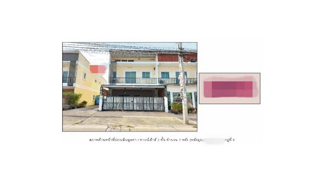 ขายทาวน์เฮ้าส์มือสองศรีราชา    โครงการมนตรีปาร์ค 3 ชลบุรี