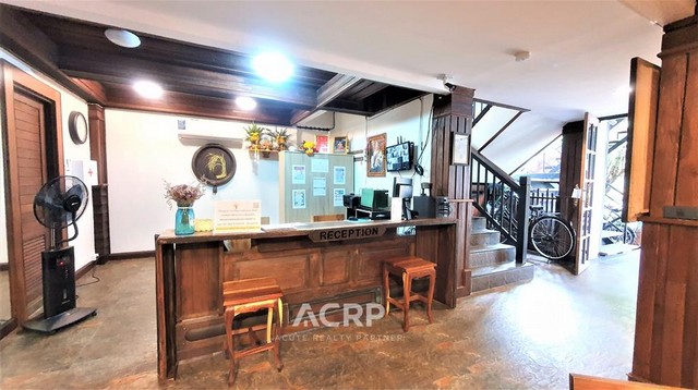 ขายโรงแรม ในคูเมือง ใจกลางเมืองเชียงใหม่ 24 ห้อง พร้อมโฮสเทล 12 ห้อง