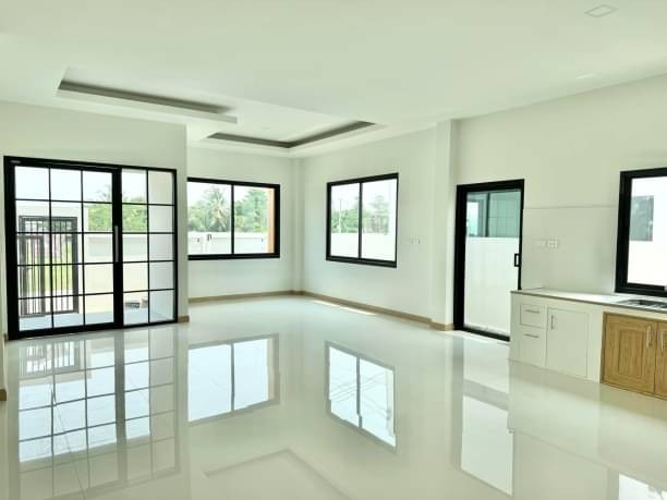 โซนท่าวังตาล ขายเพียง 2.49 ล้าน 58 ตรว. สารภี บ้านเดี่ยวชั้นเดียว สไตล์โมเดิร์น เหลืองเพียง 3 หลัง เพียง 15 นาที จากสนามบินเชียงใหม่