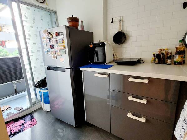 ขายคอนโดลุมพินี เซ็นเตอร์ สุขุมวิท 77. *ห่างBTSอ่อนนุชเพียง 900 เมตร. 2 นอน 2 น้ำ 1 จอดรถ พื้นที่ใช้สอย 55.78 ตร.ม.