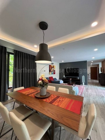 พูลวิลล่าหลังใหญ่ สไตล์โมเดิร์น เฟอร์บิ้วอิน น้ำแพร่ หางดง