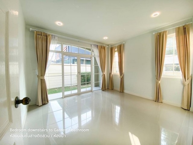 Me8ขายหรือให้เช่าบ้านเดี่ยว 2 ชั้นหลังมุม  หมู่บ้านอารียา ดอนเมือง-สรงประภา ถนน ร.พ.ช ใกล้สนามบินดินเมือง