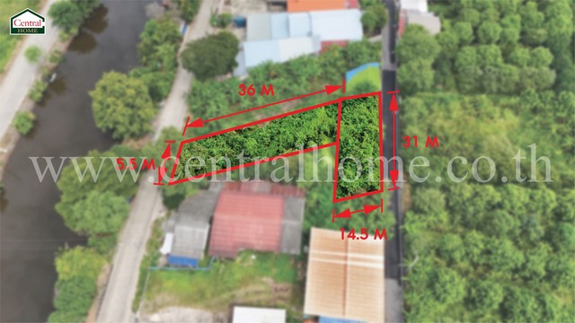 ที่ดินเปล่า 2 แปลง 145 ตร.ว. คลองสาม คลองหลวง ปทุมธานี