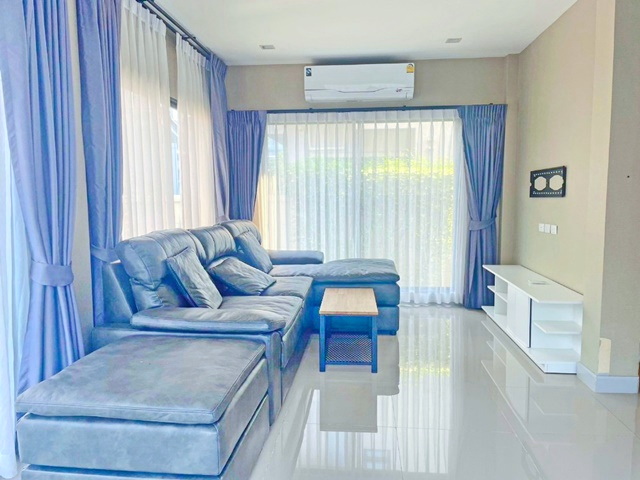 Stamford ARL บ้านทับช้าง1.2กม ให้เช่าคฤหาสน์หรู บ้านเดี่ยว 2 ชั้น 3 นอน ถูกที่สุดในโลก เฟอร์จัดเต็ม 3 น้ำ 195​ ตร.ม.55 ตร.วา.